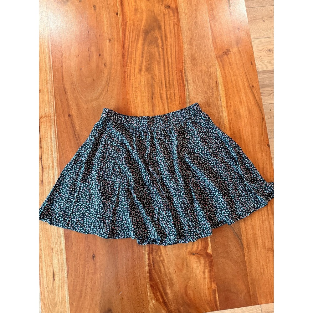 American Eagle Women's Floral Flare Mini Skirt Size S